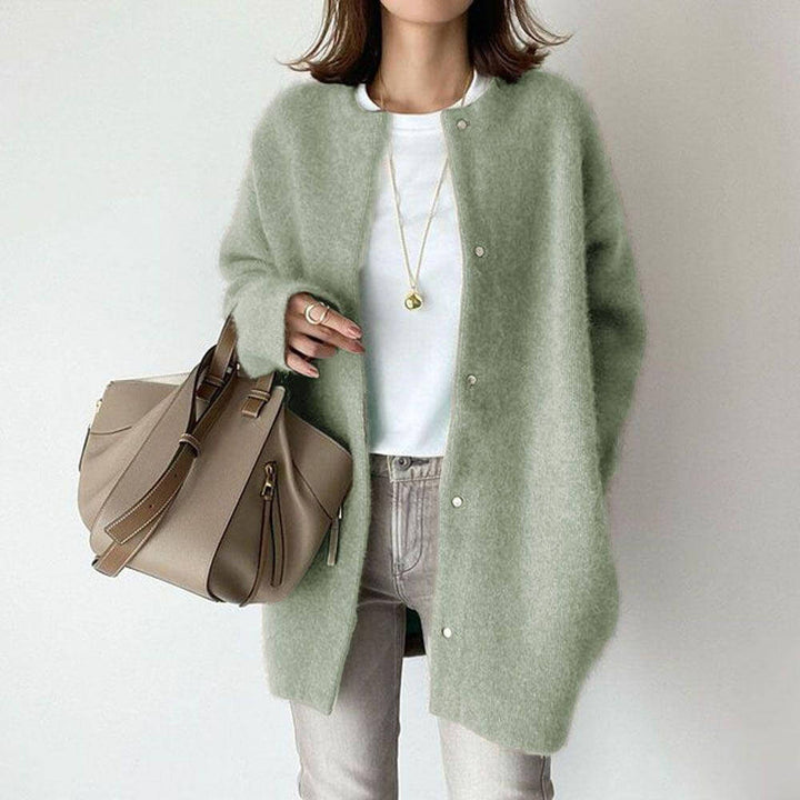 Femme Long Chaud Cardigan – Katherine
