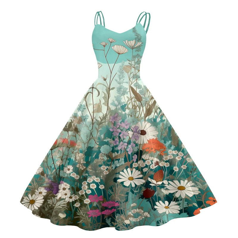 Cassandra | Robe de cocktail rétro en ligne A