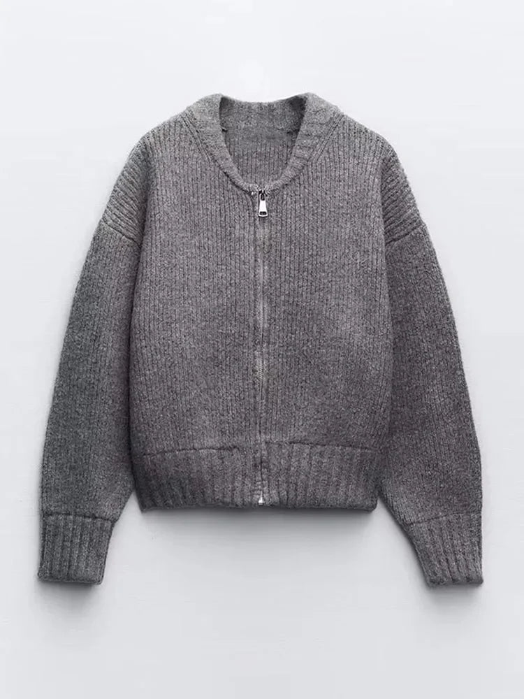 Cha | Élégant Gilet Zippé pour Femmes