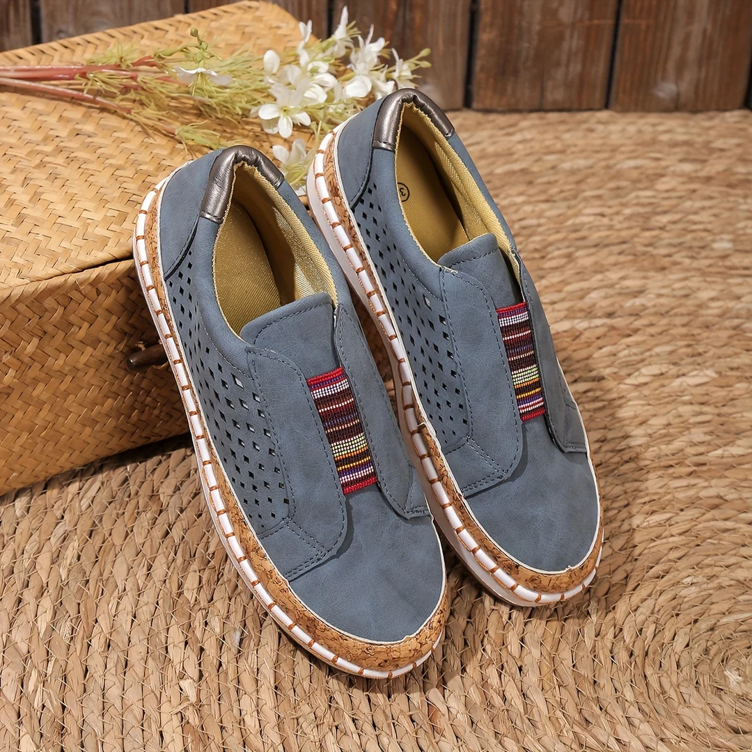 Chaussures à glissement orthopédique pour les femmes | Confortable 0