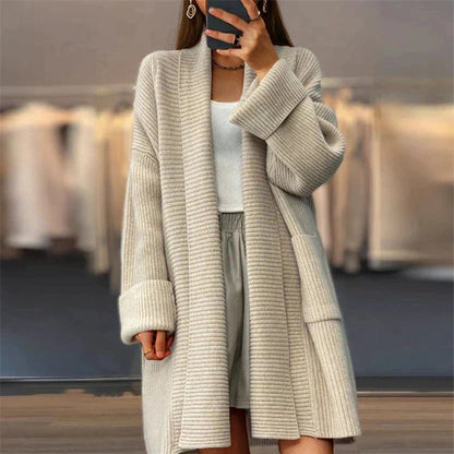 Danisha - Pull cardigan oversize élégant et chaud