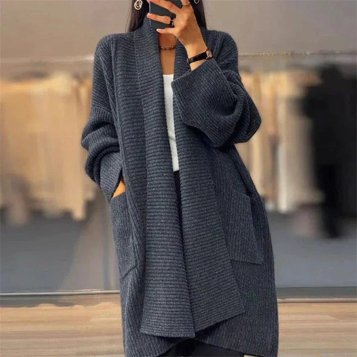 Danisha - Pull cardigan oversize élégant et chaud