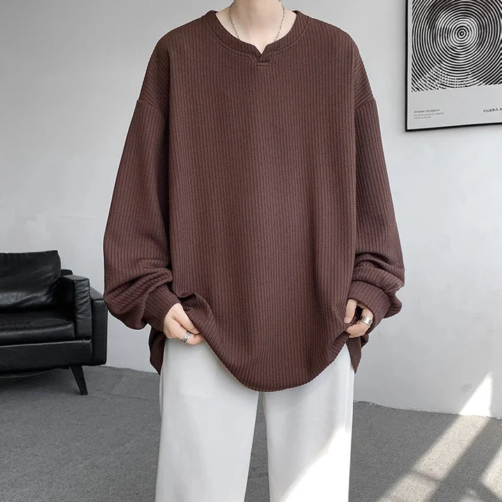 Dewi | T-shirt manche longue sophistiqué pour homme