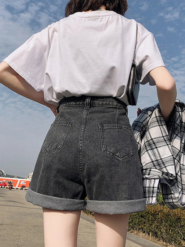 Elin | Shorts décontractés taille haute pour femmes