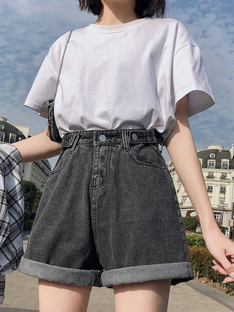 Elin | Shorts décontractés taille haute pour femmes