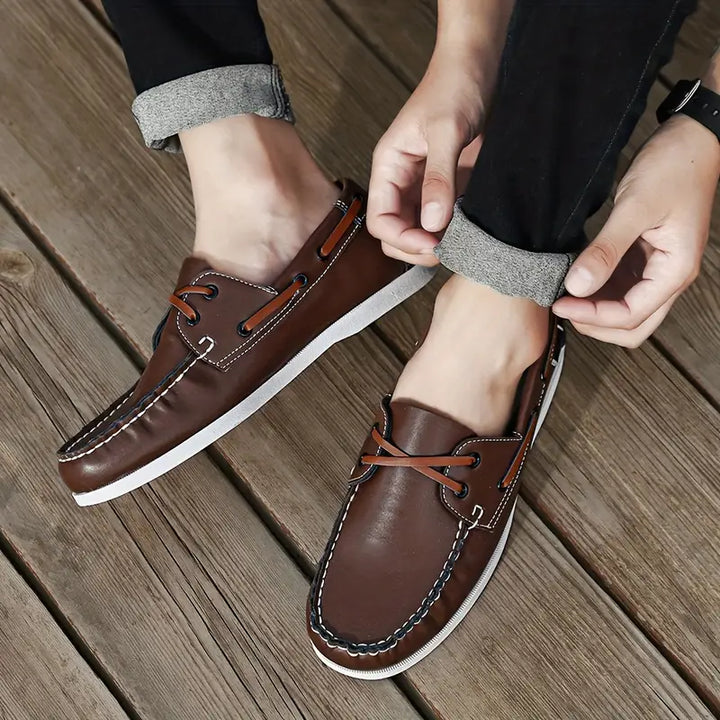 Eric | Mocassins rétro élégants pour hommes