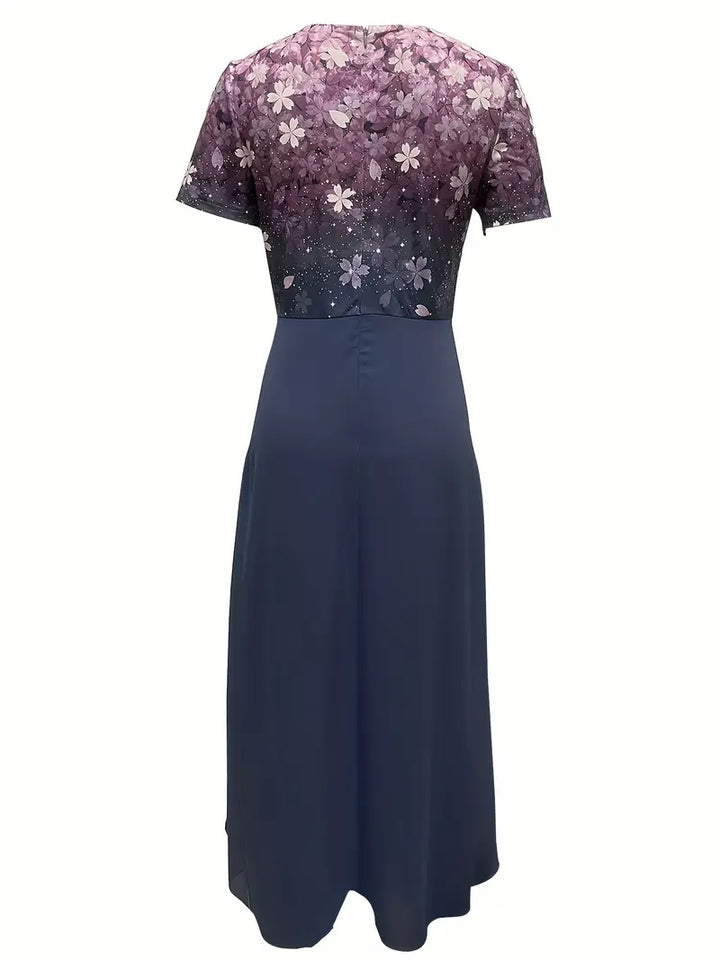 Esmeralda | Robe Éblouissante Géométrique pour Femmes
