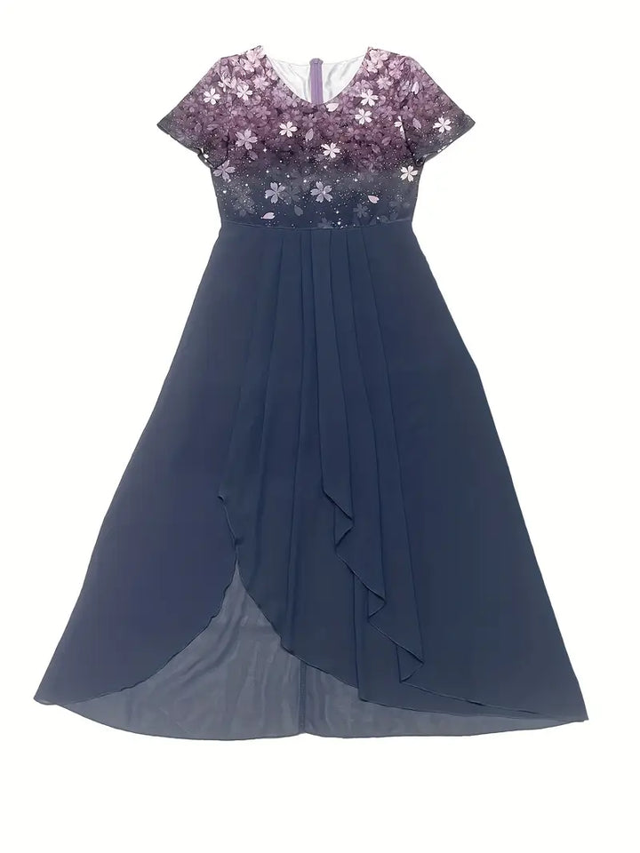 Esmeralda | Robe Éblouissante Géométrique pour Femmes