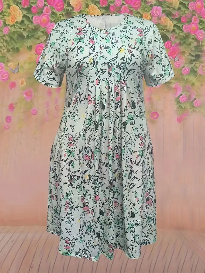 Fern | Élégante Robe Maxi Plissée pour Femmes