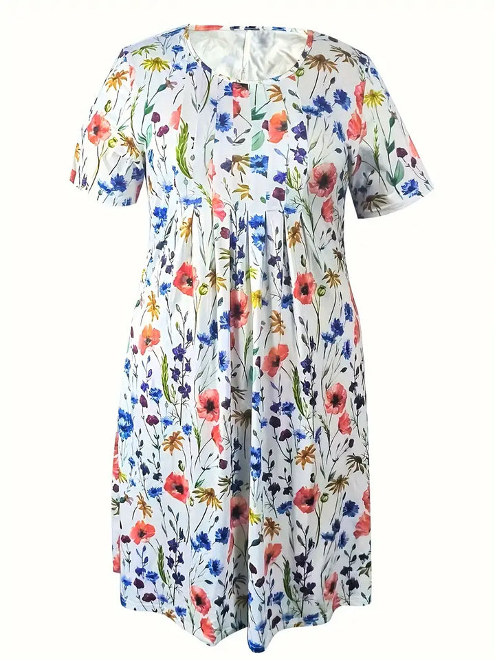 Fern | Élégante Robe Maxi Plissée pour Femmes