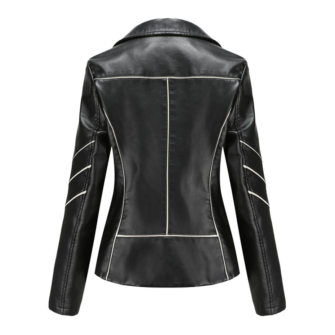 Nelli | Veste en cuir chic pour femmes