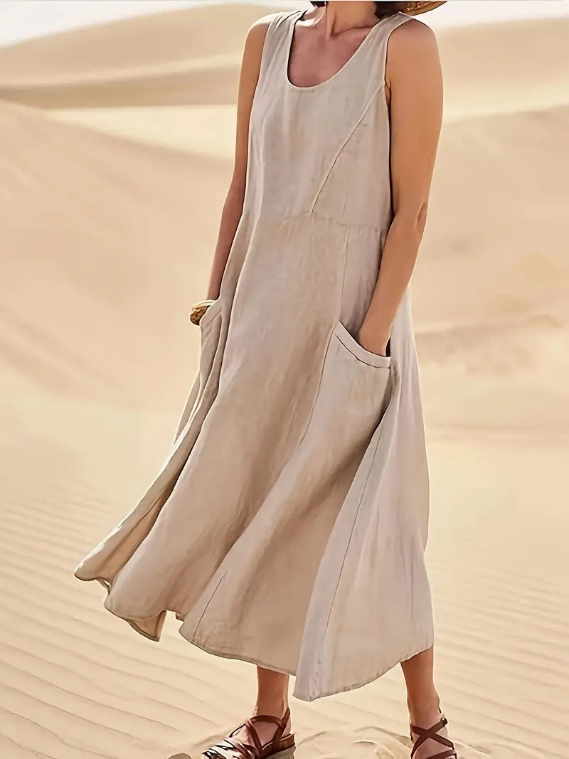 Gilda | Élégante robe d'été longue pour femmes
