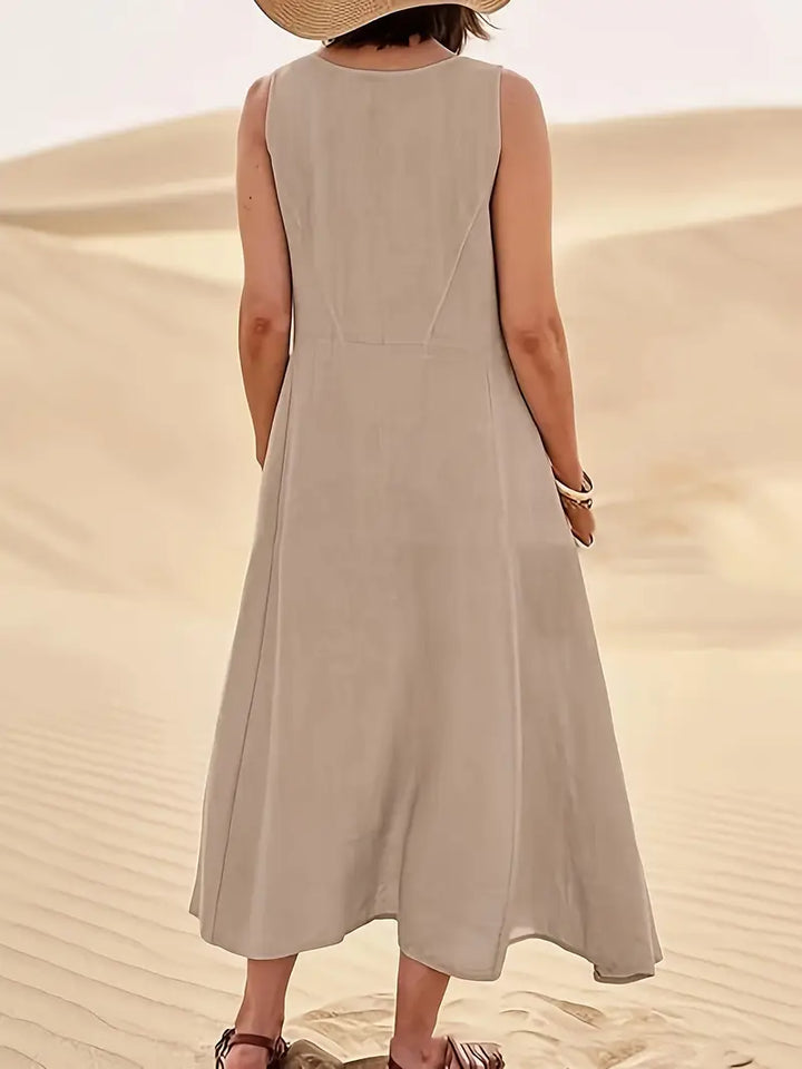 Gilda | Élégante robe d'été longue pour femmes