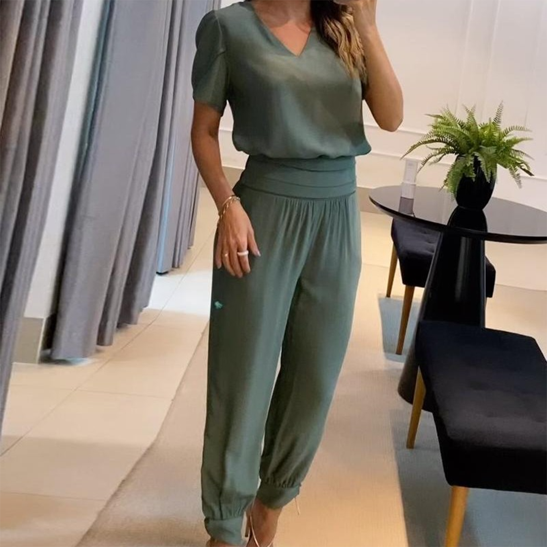 Shyamala | Ensemble Casual à Manches Courtes pour Femmes