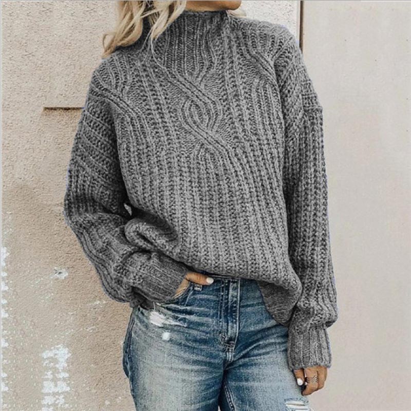 Genovefa | Pull à col roulé raffiné pour femmes