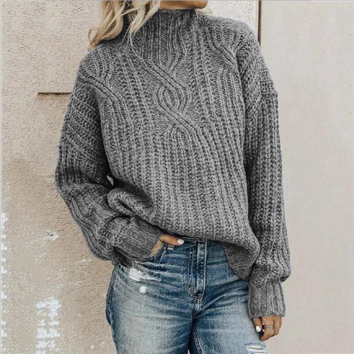 Genovefa | Pull à col roulé raffiné pour femmes