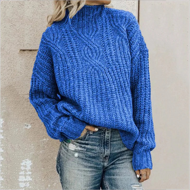 Genovefa | Pull à col roulé raffiné pour femmes