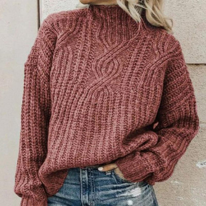 Genovefa | Pull à col roulé raffiné pour femmes