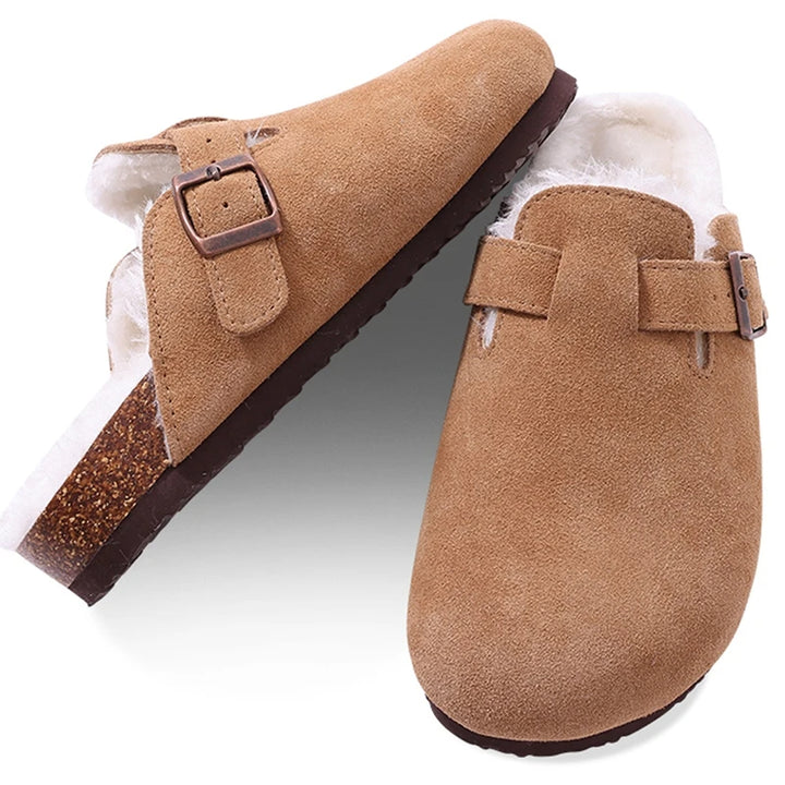 Heather | Mules douillettes élégantes pour femmes