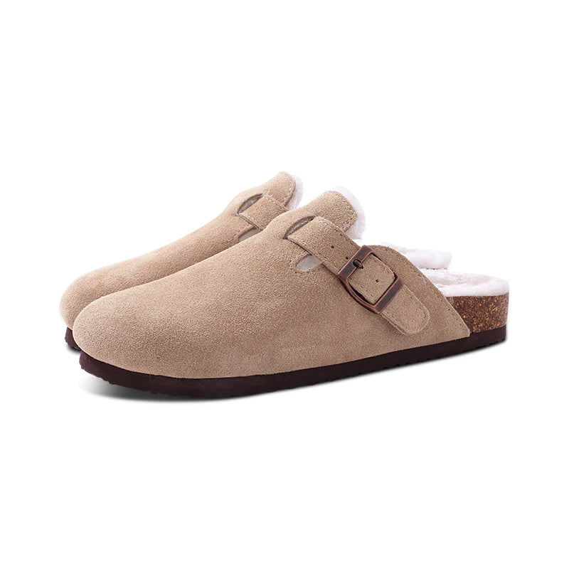 Heather | Mules douillettes élégantes pour femmes