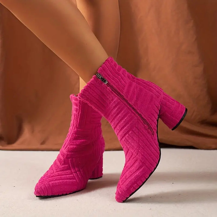Munire | Bottes élégantes à talon block pour femmes