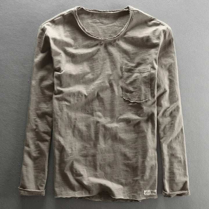 Ian | T-shirt décontracté à manches longues pour hommes