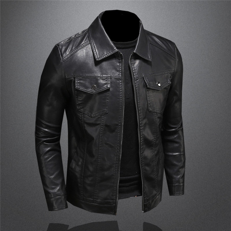 Lefty | Veste en cuir classique pour hommes