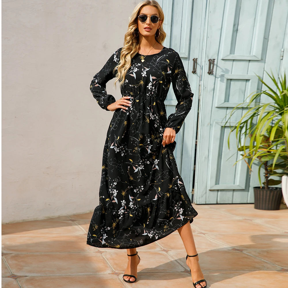 Irma | Élégante Robe Maxi Bohème pour Femmes