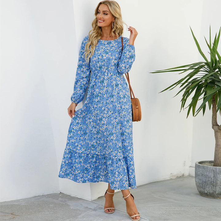 Irma | Élégante Robe Maxi Bohème pour Femmes