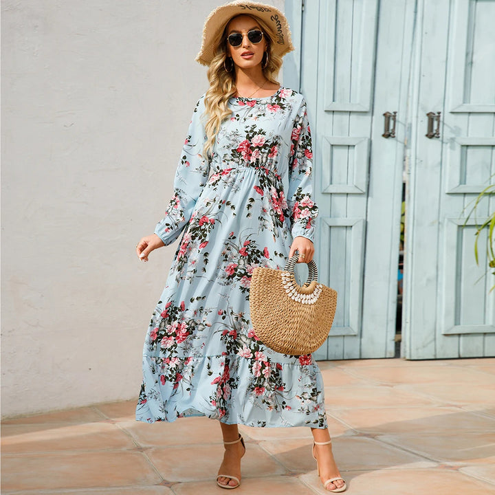 Irma | Élégante Robe Maxi Bohème pour Femmes
