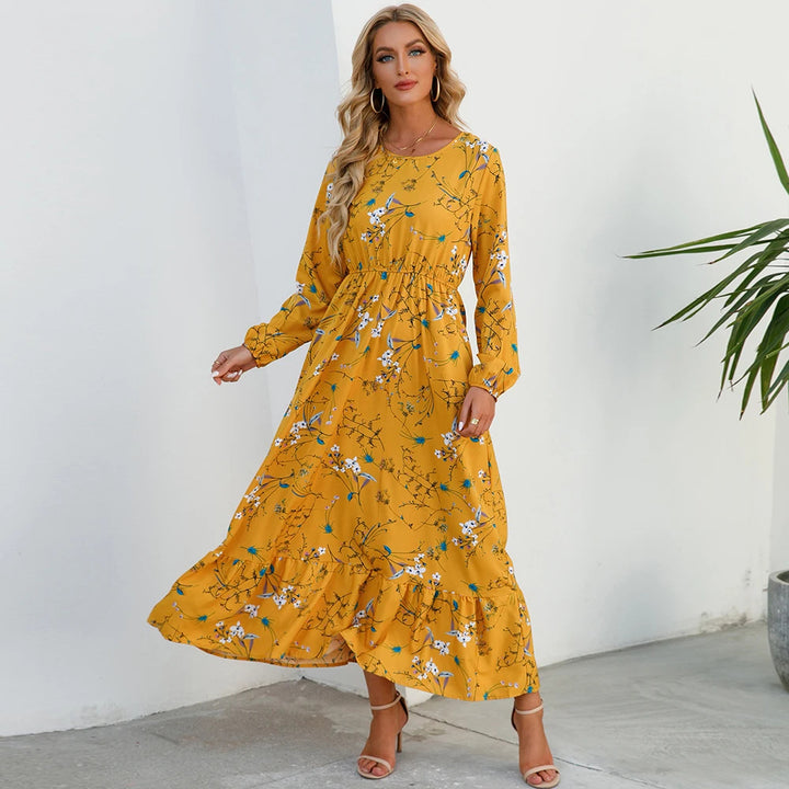 Irma | Élégante Robe Maxi Bohème pour Femmes