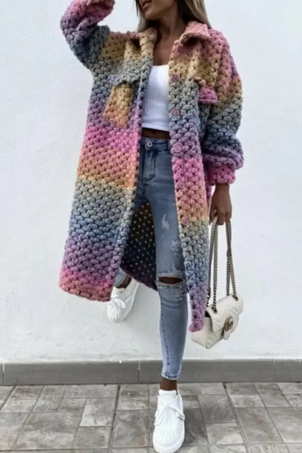 Femme Longue Hiver Manteau – Alicia