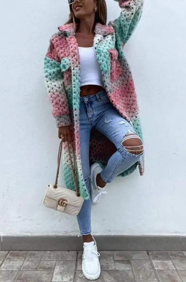 Femme Longue Hiver Manteau – Alicia