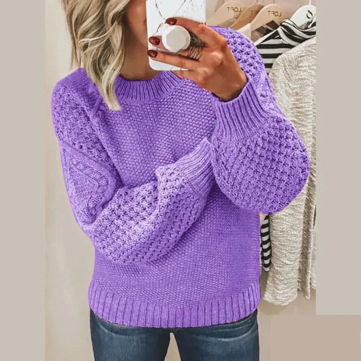 Bellarose - Pull classique chaud en maille