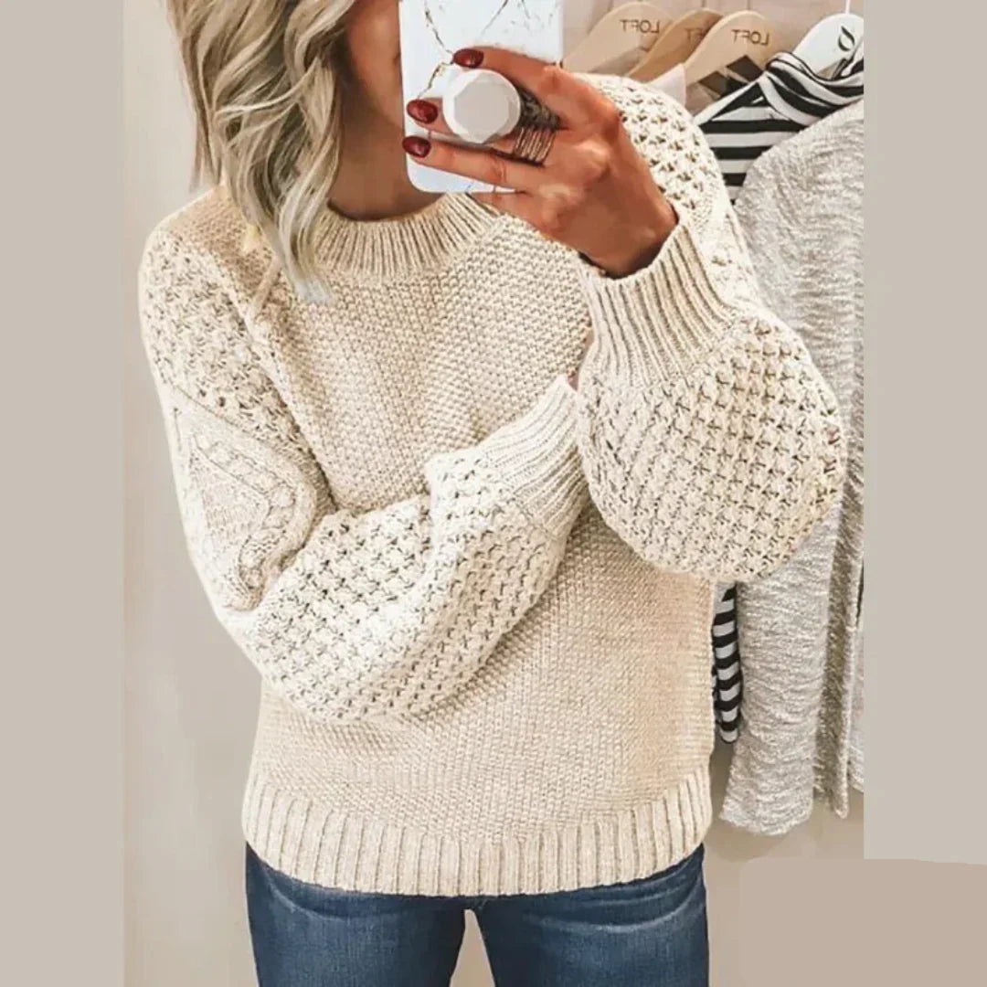 Bellarose - Pull classique chaud en maille