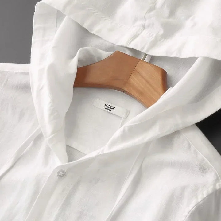 Jason | Chemise légère estivale à capuche pour hommes