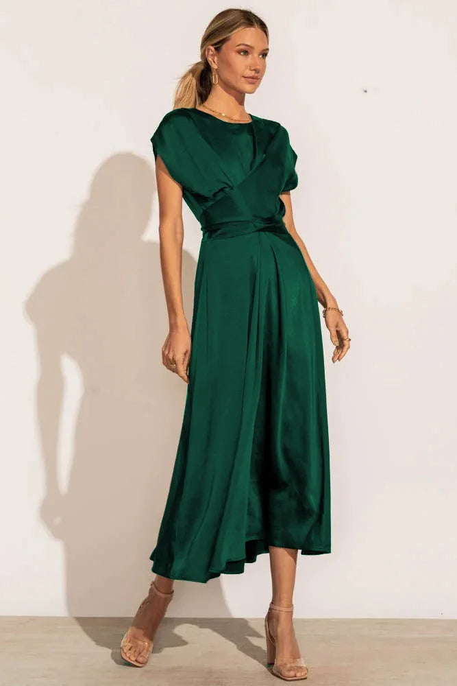 Kimmie | Élégante Robe de Soirée Drapée pour Femme