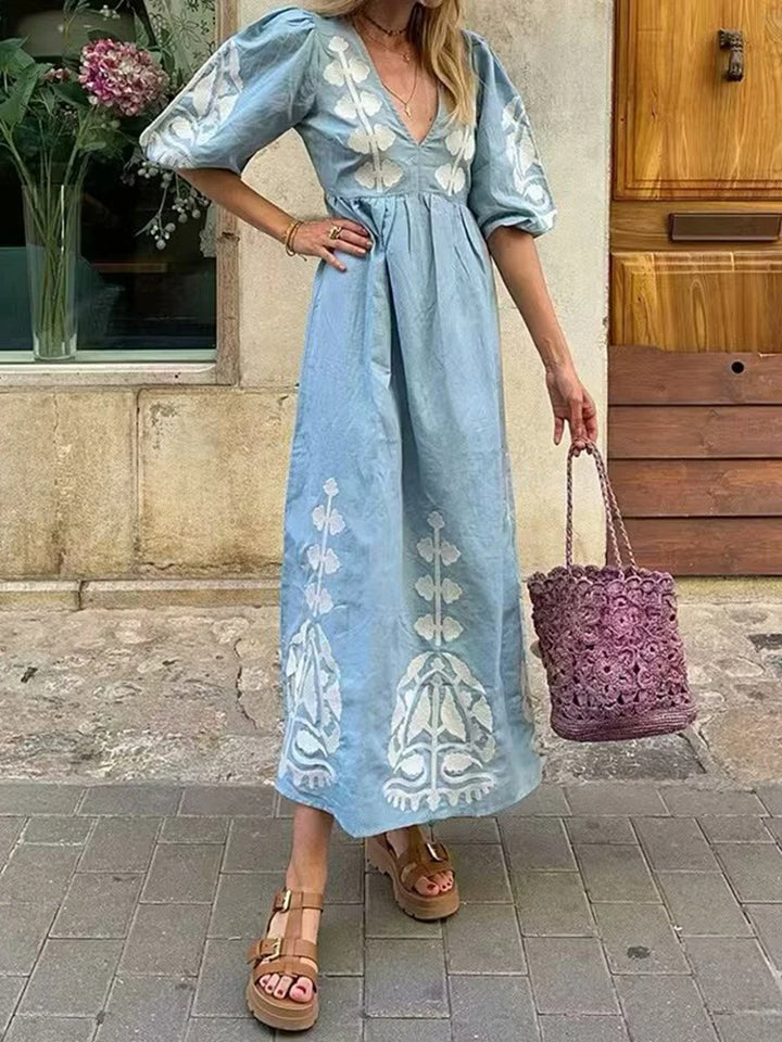 Lacy | Élégante Robe Maxi Boho pour Femmes
