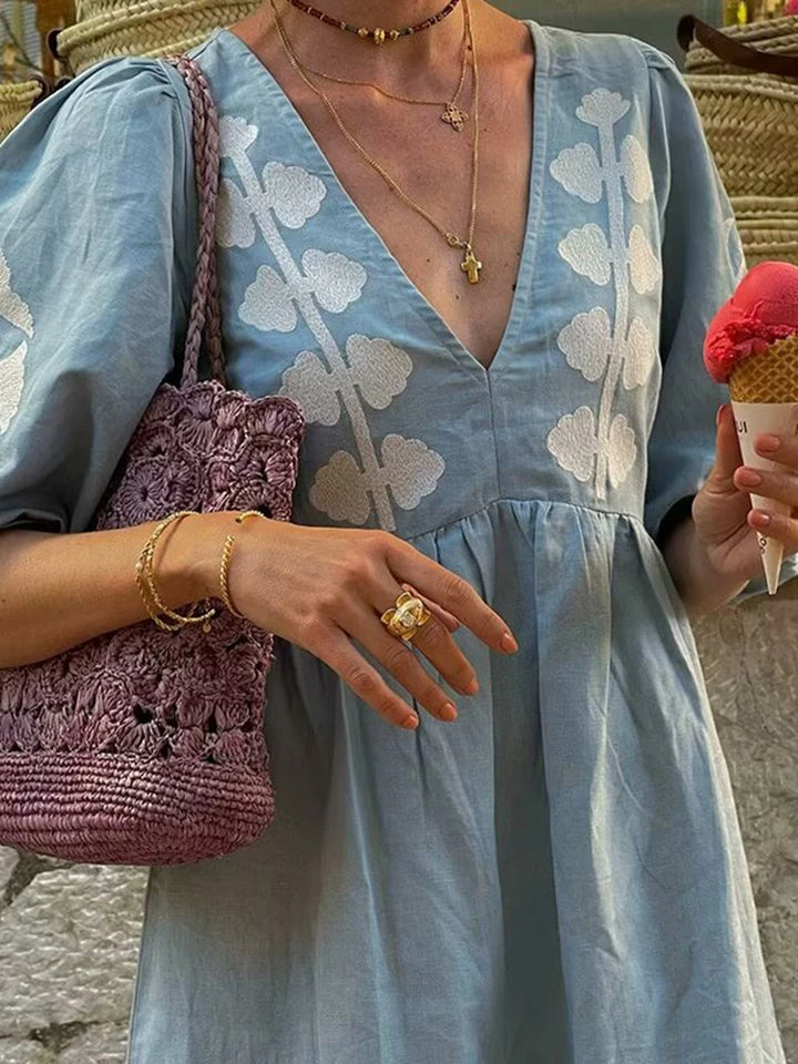 Lacy | Élégante Robe Maxi Boho pour Femmes