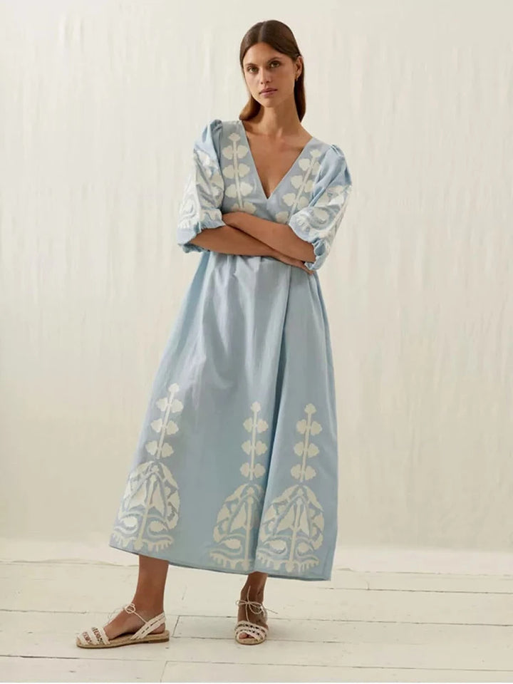 Lacy | Élégante Robe Maxi Boho pour Femmes