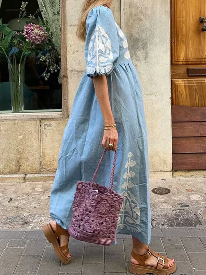 Lacy | Élégante Robe Maxi Boho pour Femmes