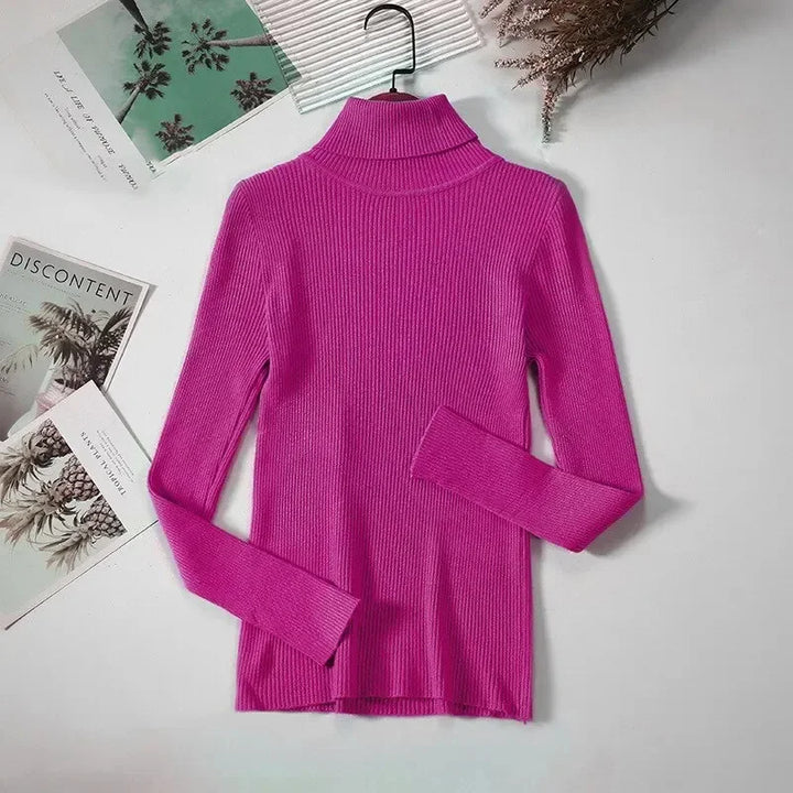 Layla | Élégant Pull à Col Roulé pour Femmes