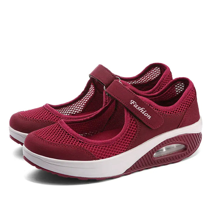 Zapatillas transpirables con correa ajustable para Mujer – Leslie