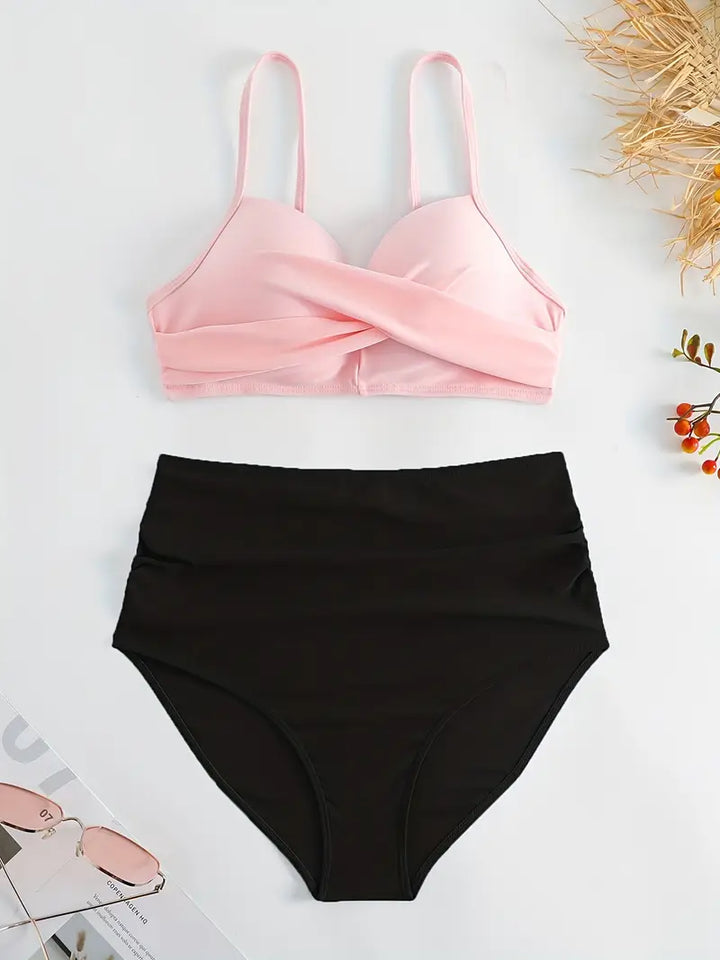 Lisa | Bikini élégant à imprimé tropical pour femmes