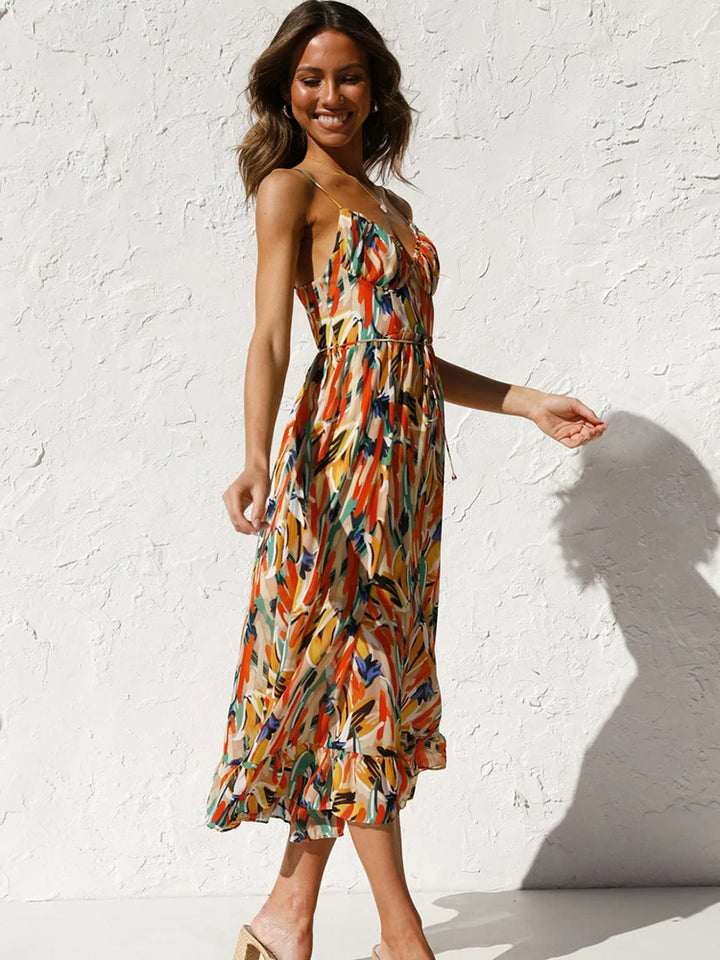 Lori | Élégante Robe Estivale Bohème pour Femmes