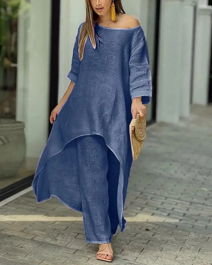 Louise | Ensemble Moderne Asymétrique pour Femme