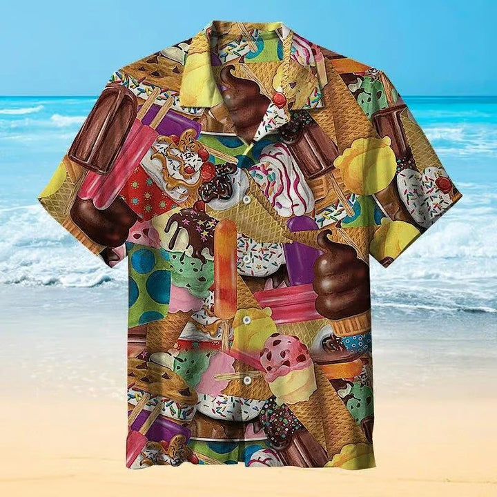 Lyndon | Chemise Fantaisie Été Oversize pour Hommes