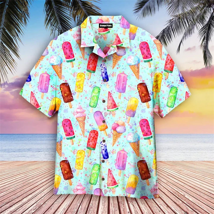 Lyndon | Chemise Fantaisie Été Oversize pour Hommes