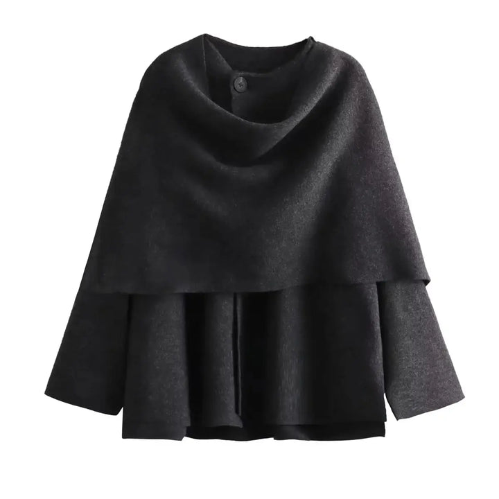 Marianne | Élégante veste manteau asymétrique pour femmes