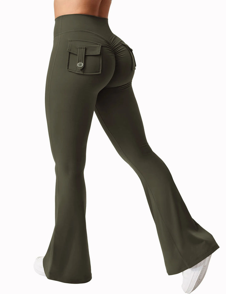 Mattie | Leggings Évasés Haute Stretch pour Femmes